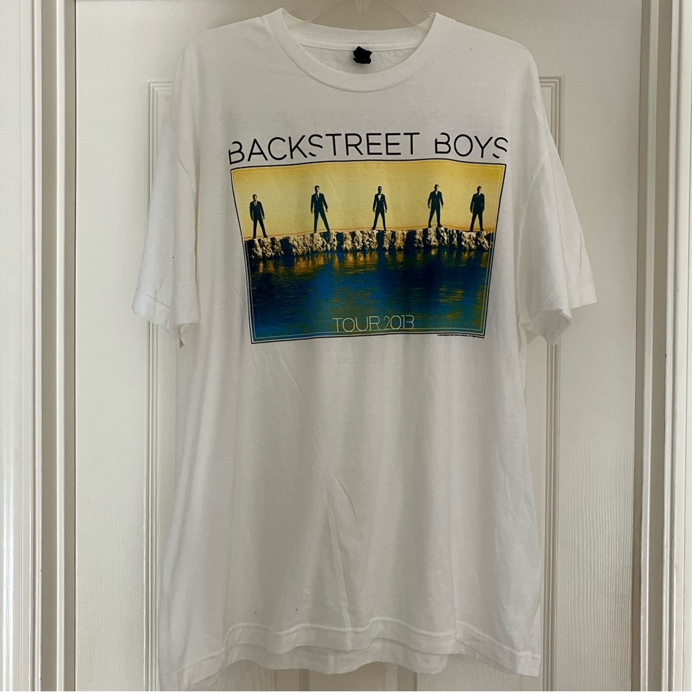 BACKSTREET BOYS BSB 2013 In A World Like This Tour Concert T-Shirt XL NEW NWOT